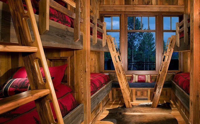 Потрясающие детские спальни в рустикальном стиле