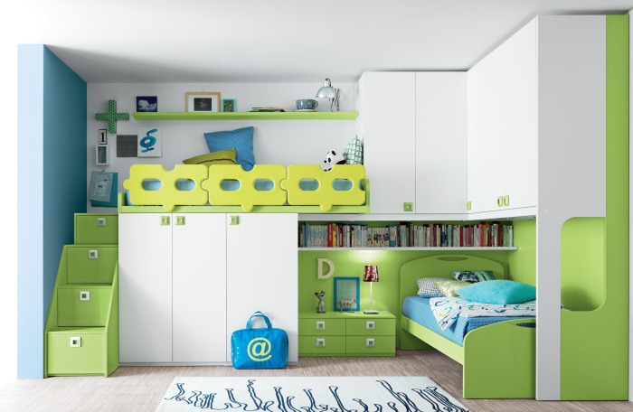 14 свежих идей для обустройства стильной детской комнаты для двух детей