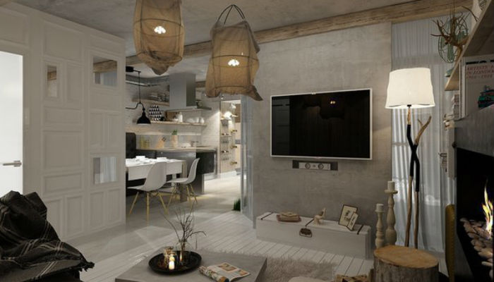 Дизайн квартиры (55 кв.м.)